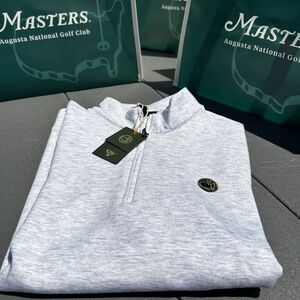 Masters 1934 Berckmans Place Golf Quarter Zip Size Large
